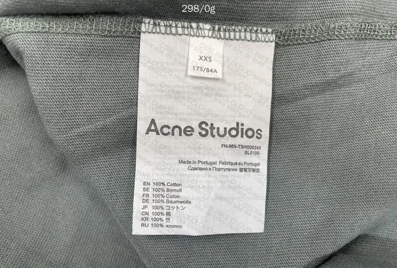 Acne Studios Shirt (with Measurements) 5