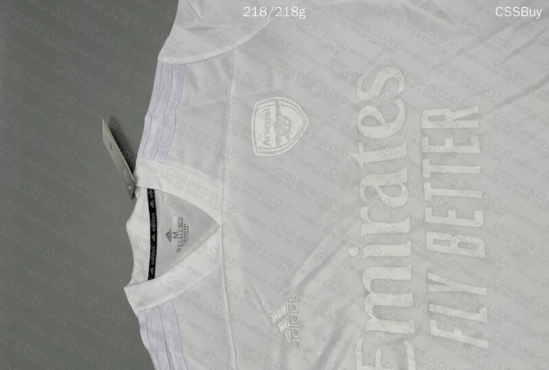 Adidas Arsenal All White Shirt 2