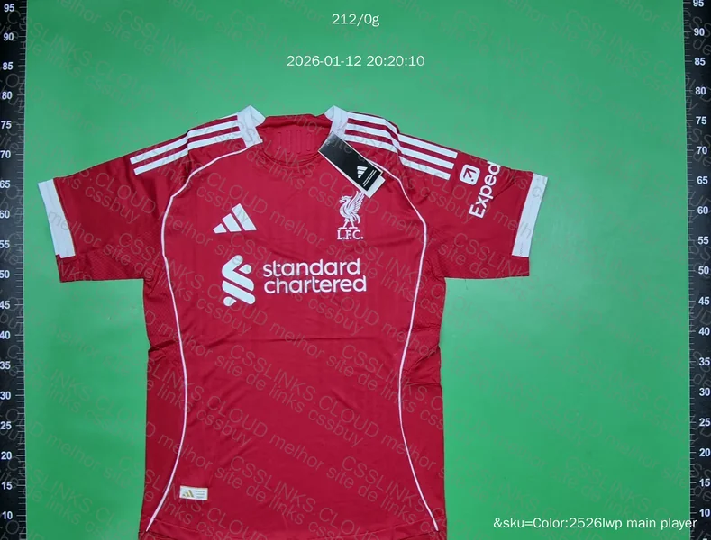 Camisa Adidas Liverpool 25/26 Player