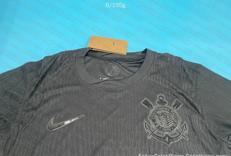 All Black Corinthians Jersey 2
