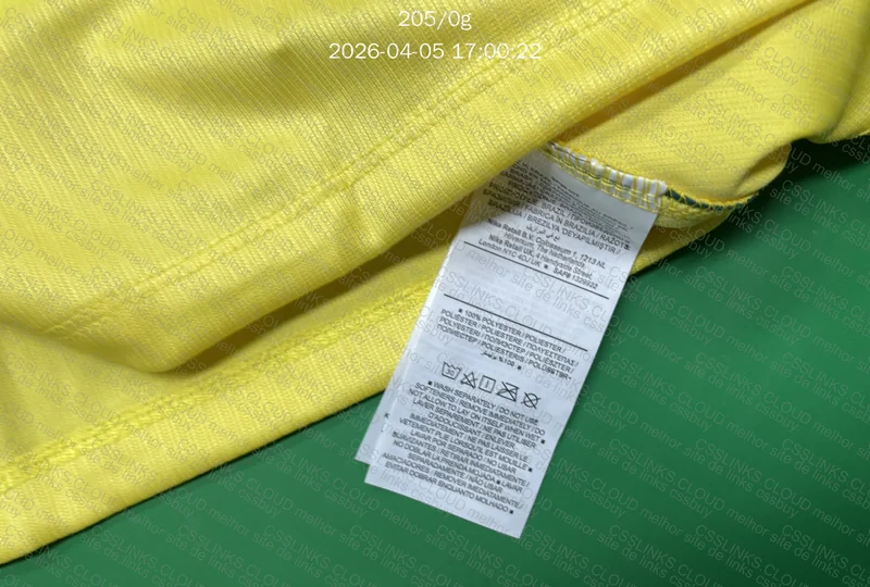Camisa amarela Brasil - versão torcedor 6
