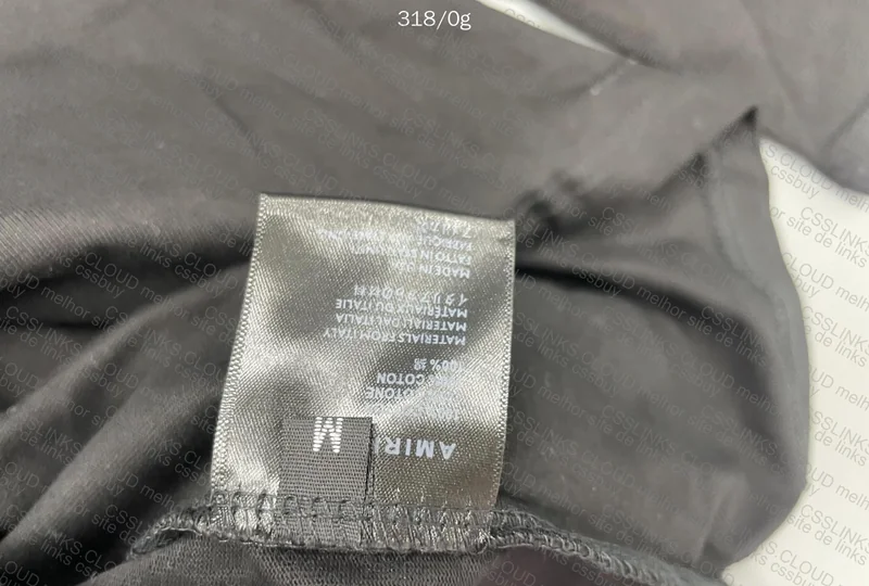 Amiri Shirt with Measurements