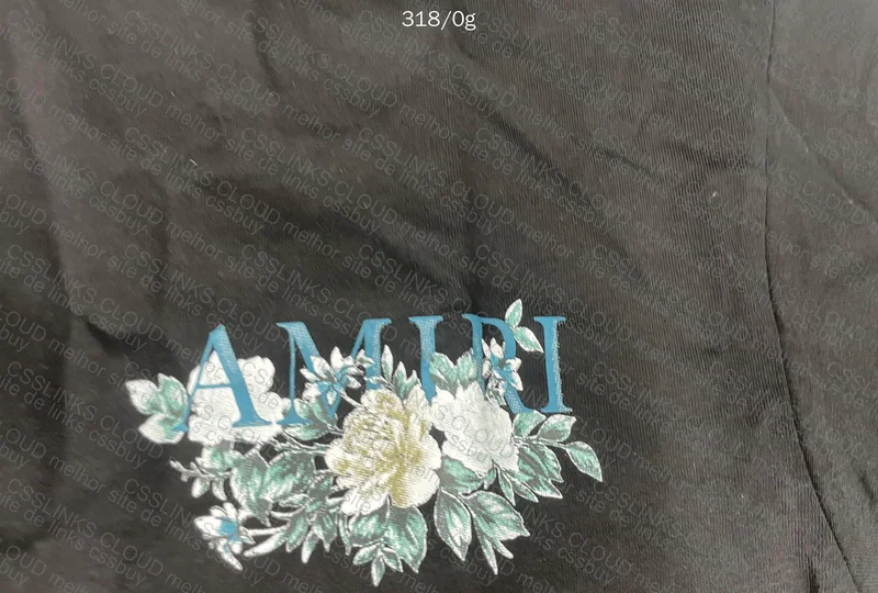 Amiri Shirt with Measurements 2
