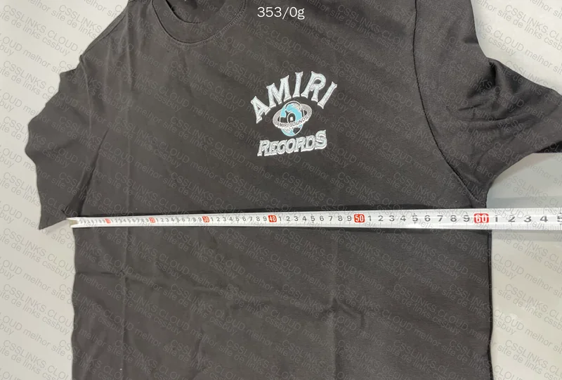 Amiri Shirt (with Measurements)