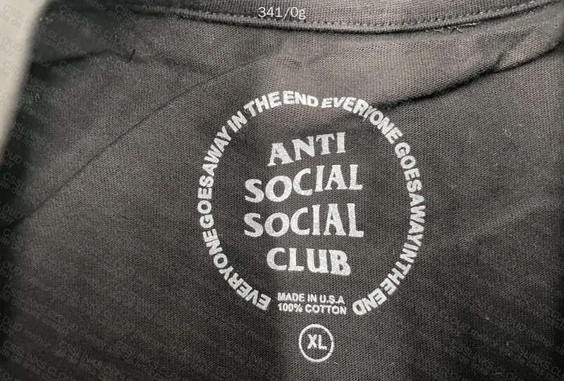 Anti Social Club Shirt 2