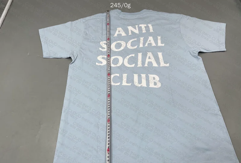 Blue Anti Social Club Shirt 4