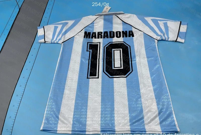 Argentina Maradona Retro Shirt 2