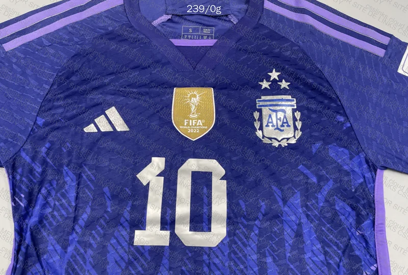 Argentina Purple Player Version Shirt 2