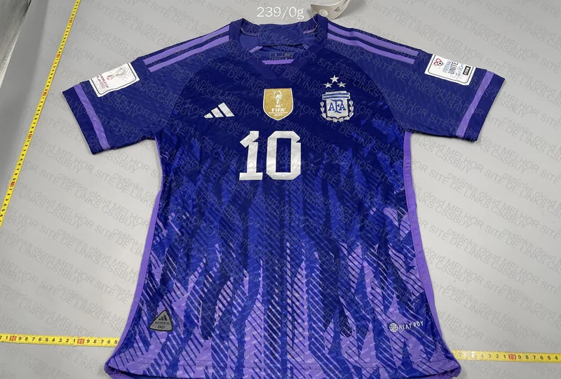 Argentina Purple Player Version Shirt 6