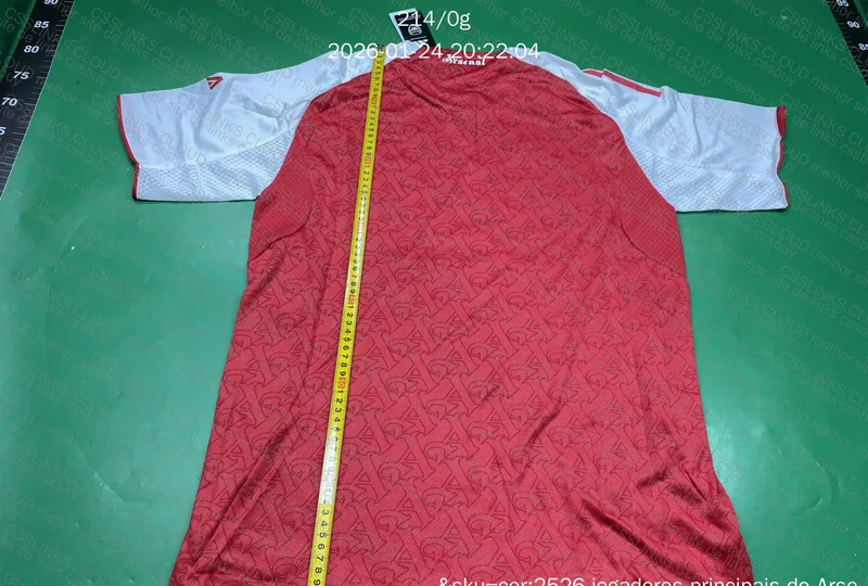 Camisa Arsenal 2025/26 (Com Medidas)