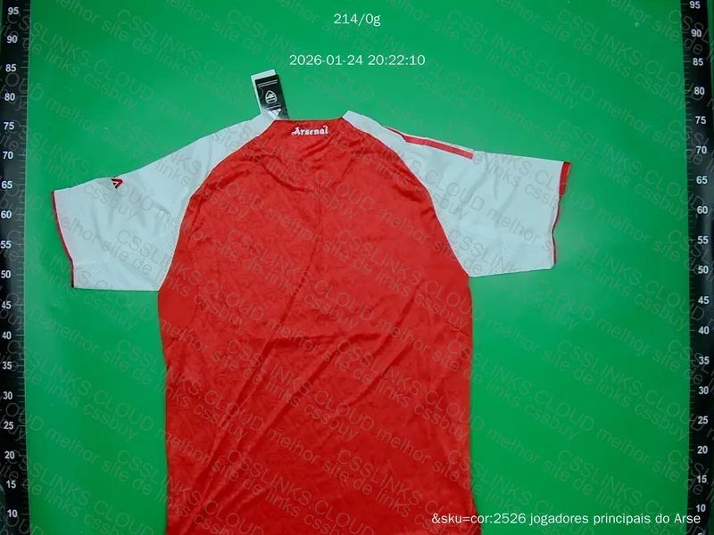 Camisa Arsenal 2025/26 (Com Medidas) 4