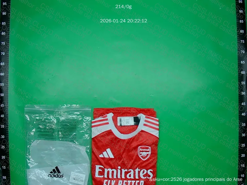 Camisa Arsenal 2025/26 (Com Medidas) 6