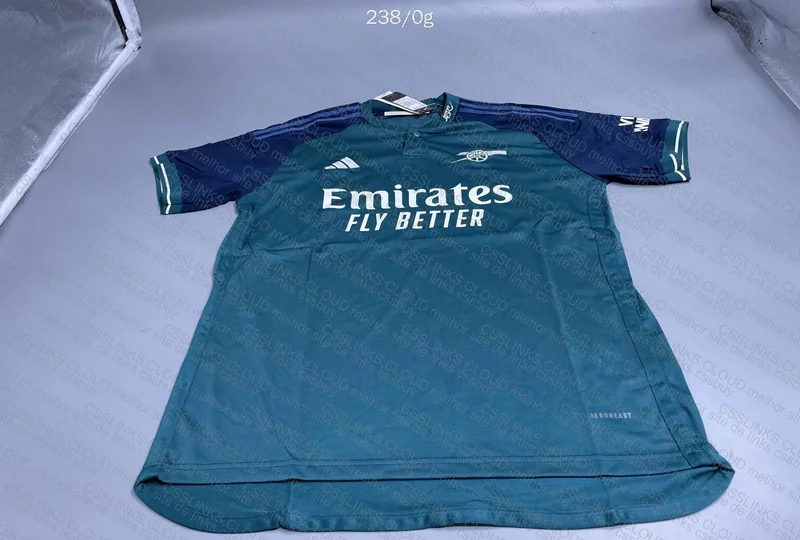 Arsenal Shirt (with measurements) 2