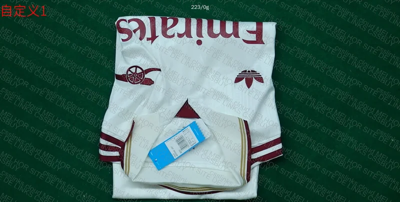 Arsenal Shirt (with measurements)