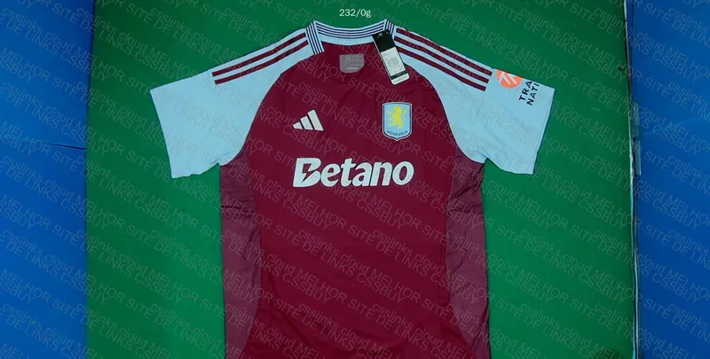 Aston Villa Shirt (Slightly Crooked?)