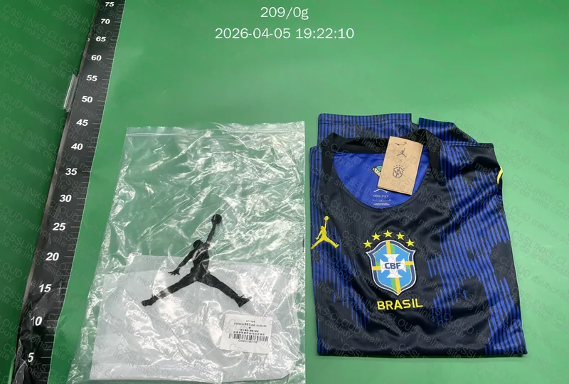 Camisa azul Brasil - versão torcedor