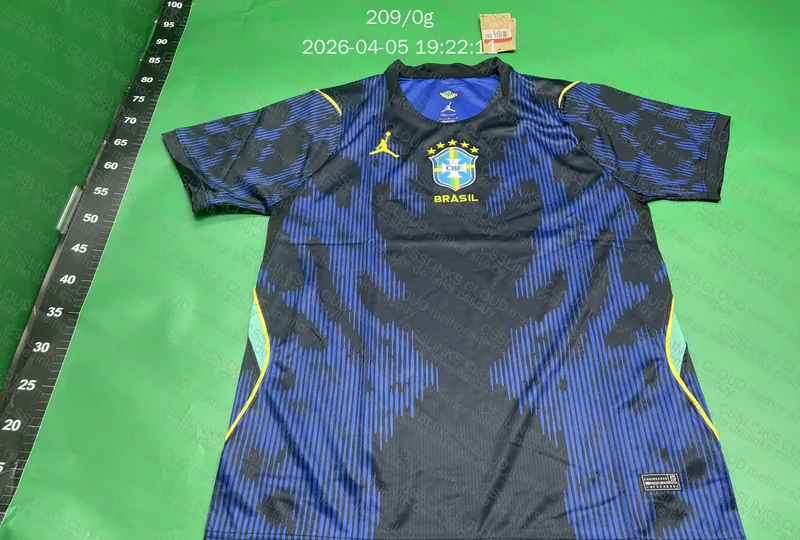 Camisa azul Brasil - versão torcedor 4