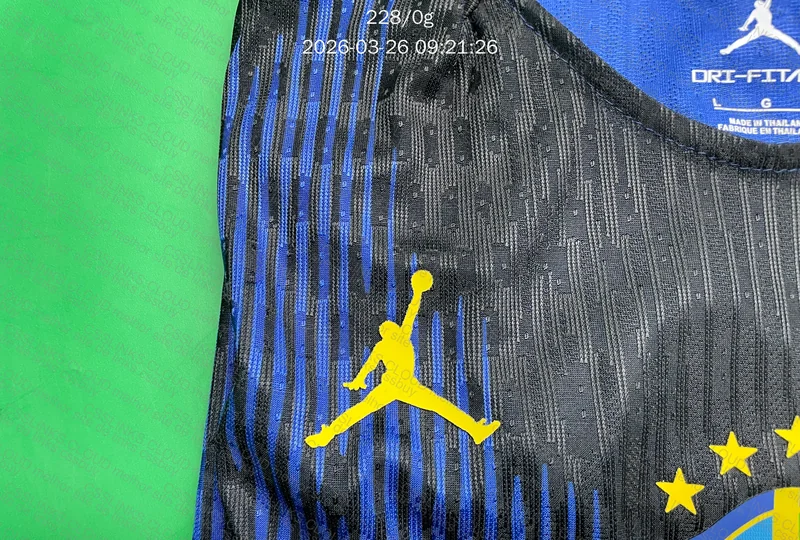 Camisa Azul Brazil 2026 Jordan 6