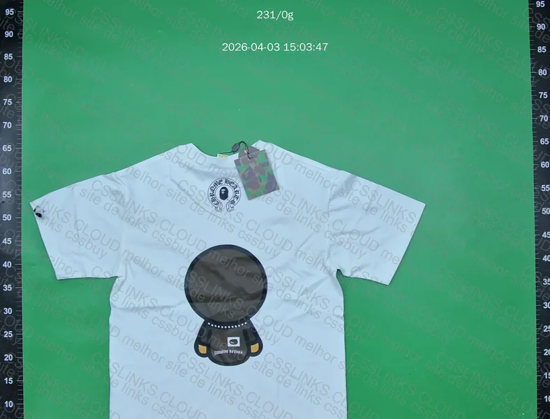 Camisa Bape Baby Milo X Chrome Hearts (AJUDA) 4