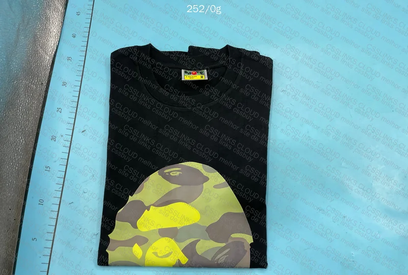 Bape Shirt 'Camo Logo Pink' Black 3
