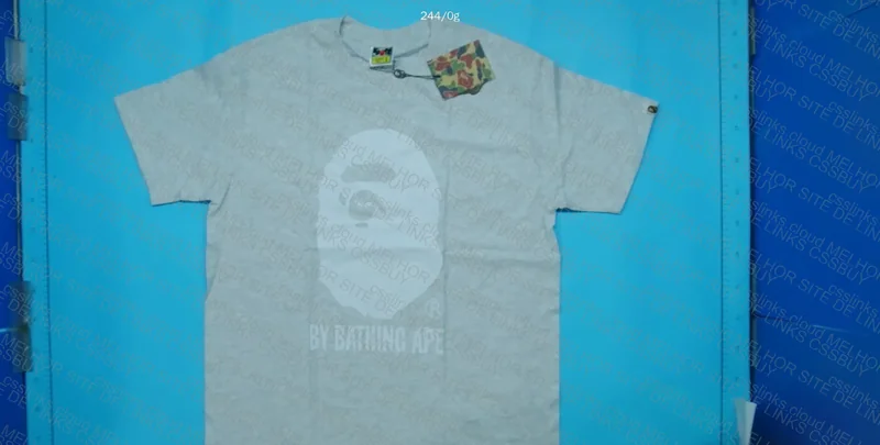 Gray Bape Shirt