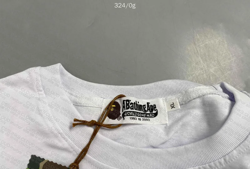 Bape Shirt (with measurements)