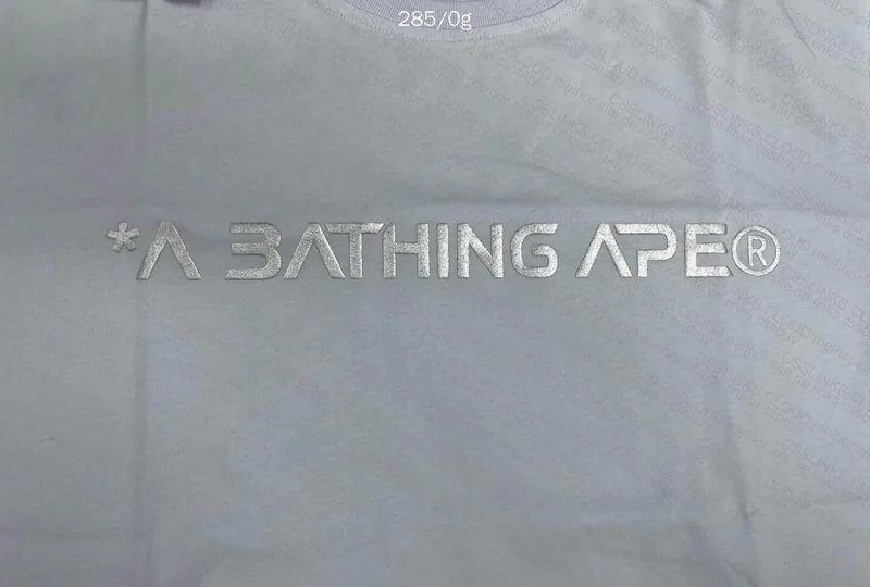 Bape Shirt with Measurements 8