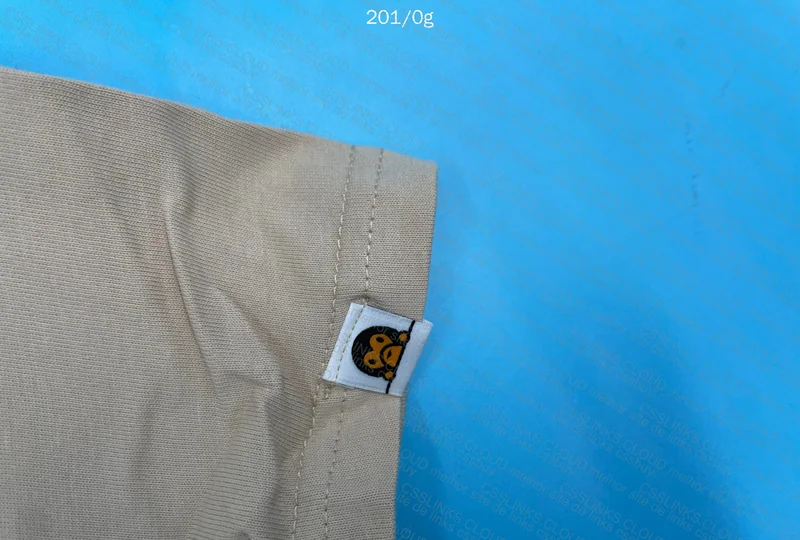 Bape Shirt with Measurements 4
