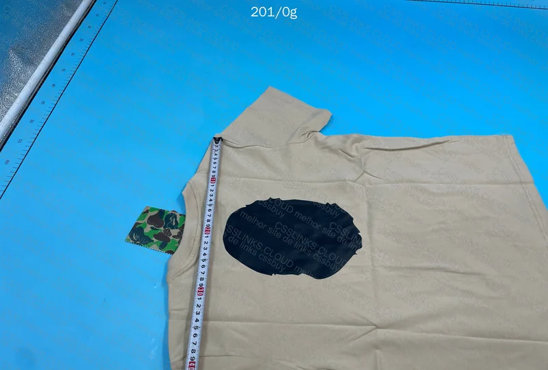 Bape Shirt with Measurements 8