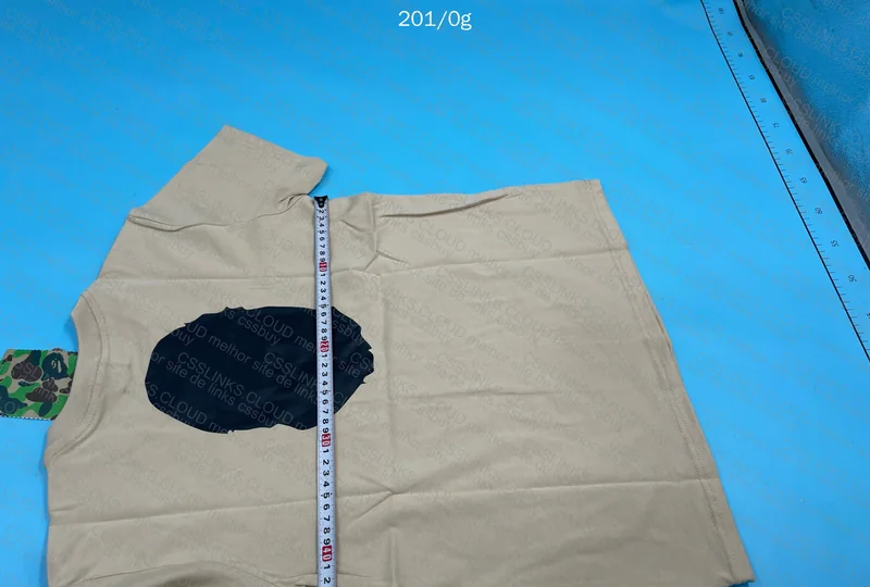 Bape Shirt with Measurements 9