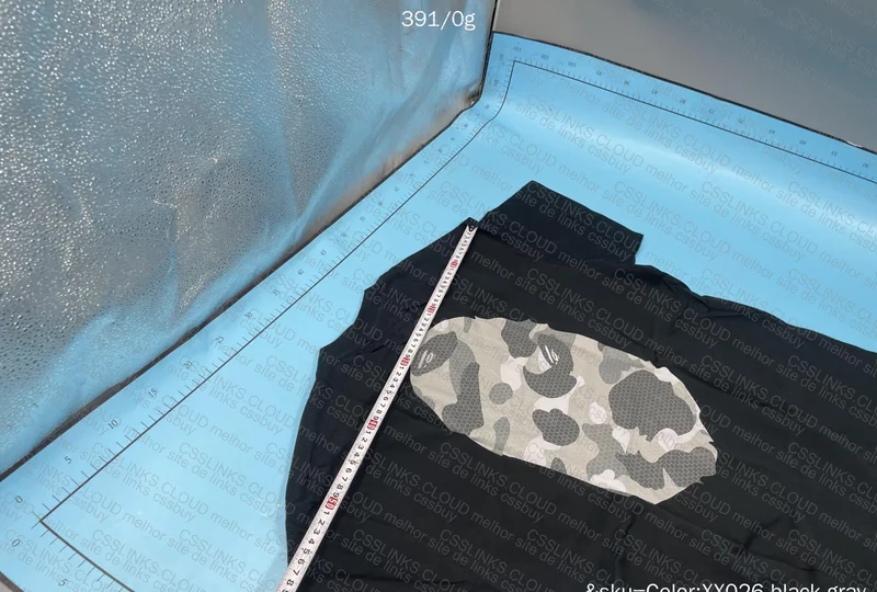 Bape Shirt - with Measurements 5