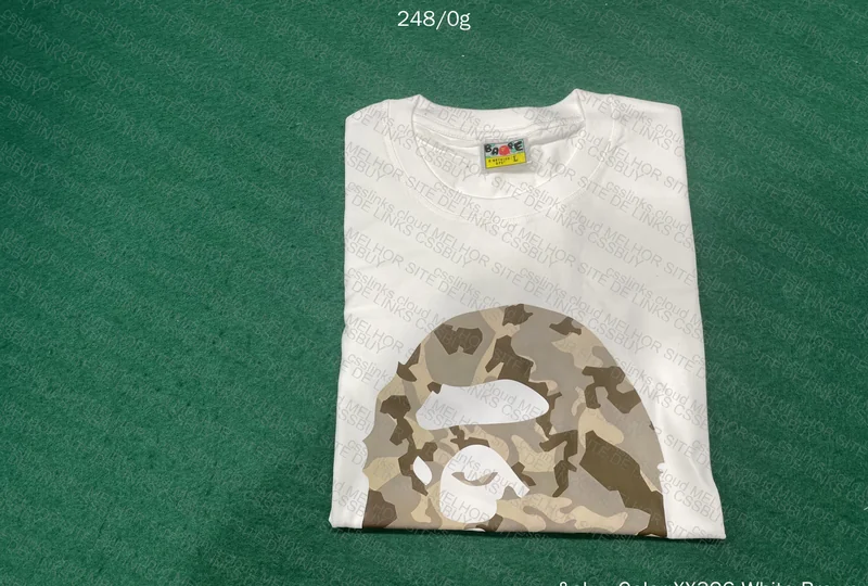 Bape Shirt (with measurements)
