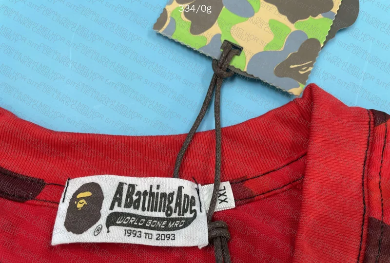Bape Red Camo Shirt 2