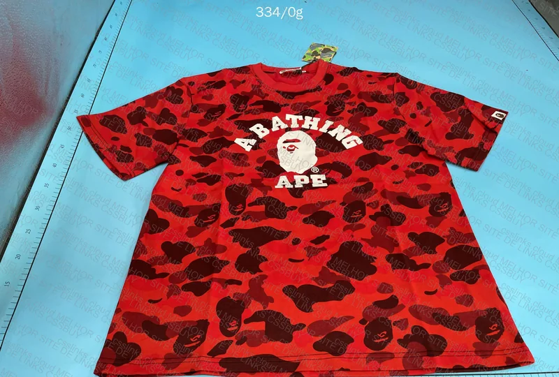 Bape Red Camo Shirt 3