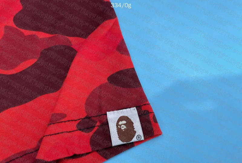 Bape Red Camo Shirt 5