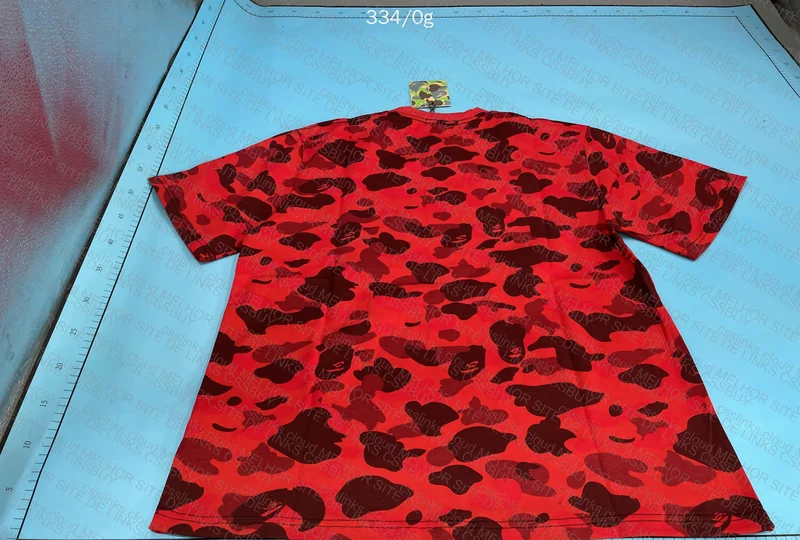Bape Red Camo Shirt 7