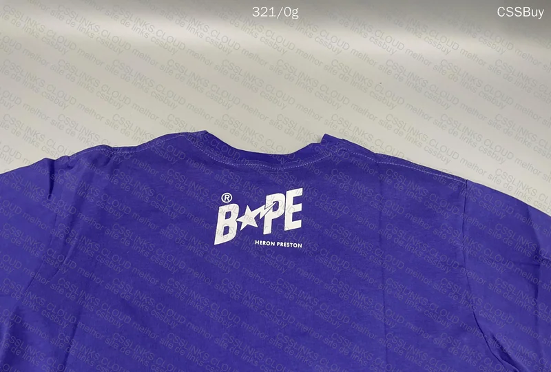 Purple Bape Shirt