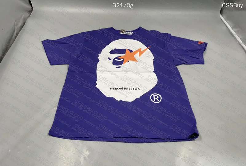 Purple Bape Shirt 2