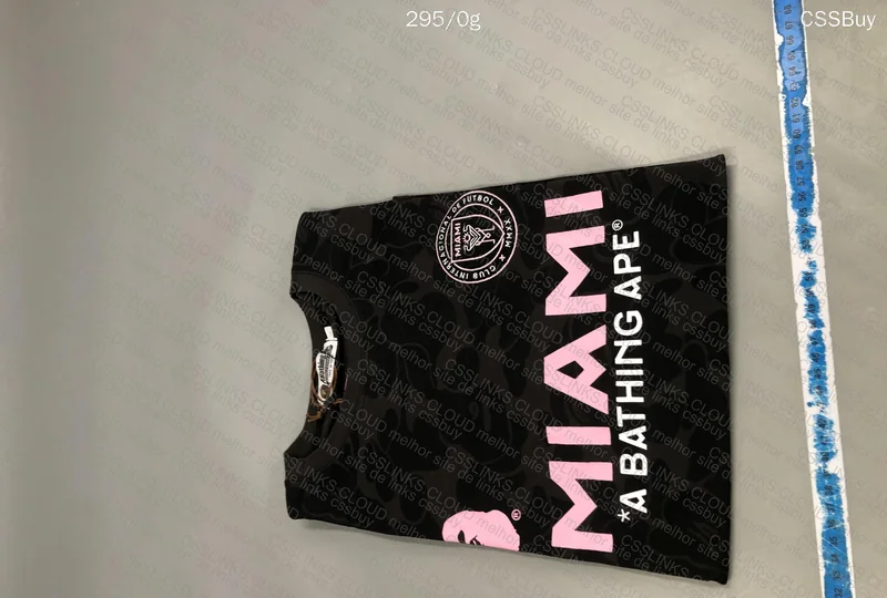 Bape X Inter Miami Shirt