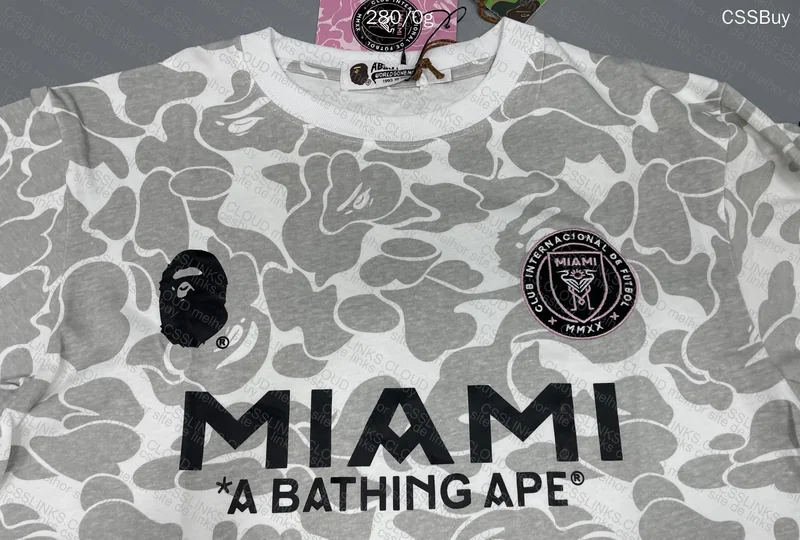 Bape X Inter Miami Shirt 4