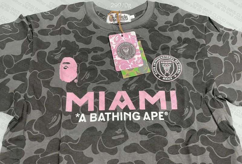 Bape X Inter Miami Shirt 3