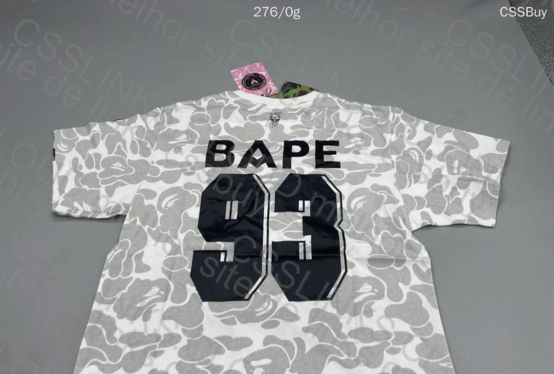 Bape X Inter Miami CF CW White Shirt