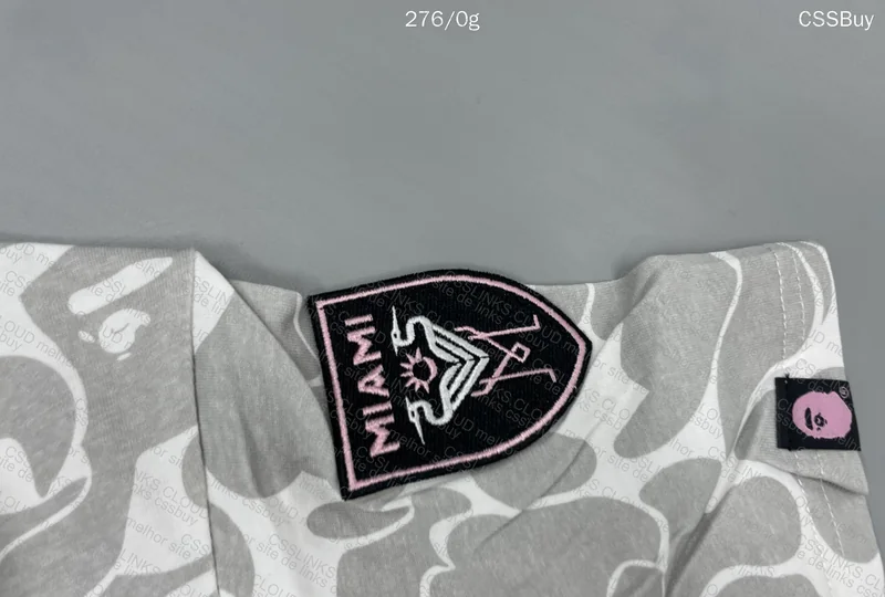 Bape X Inter Miami CF CW White Shirt 5