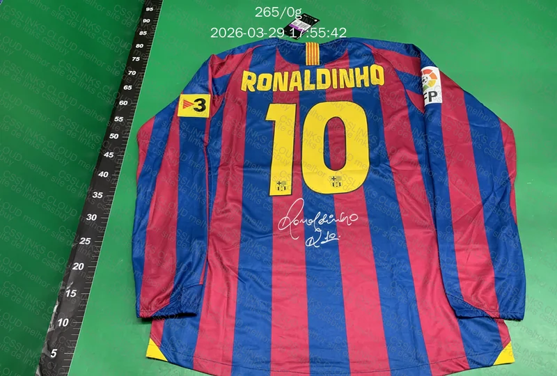 Camisa Barça 2005 Ronaldinho 2