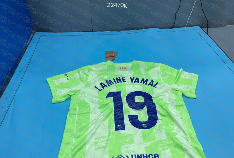 Green Barça Shirt 24/25 6