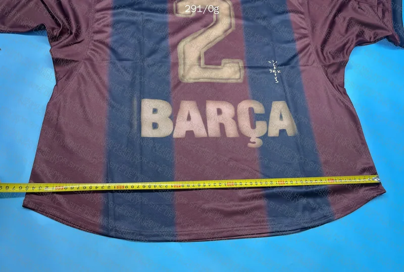 Barça x Travis Shirt with Measurements 4