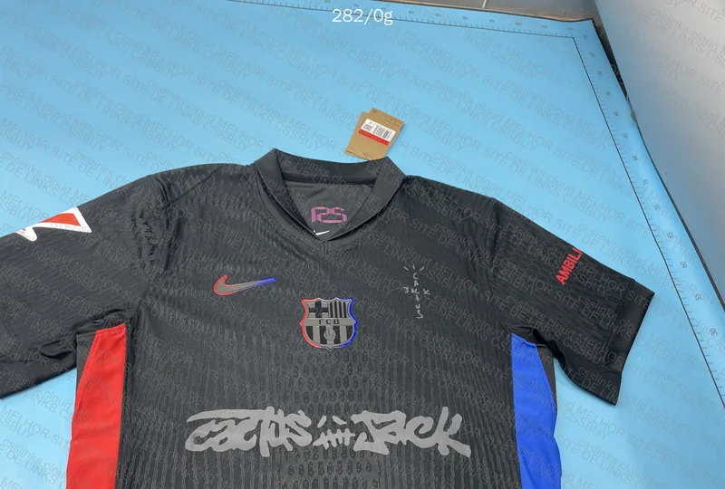 Barcelona Jersey 24/25 Away - Travis Scott 2