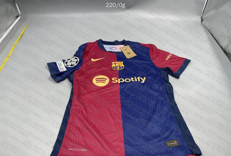 Barcelona Jersey 24/25 with Patches