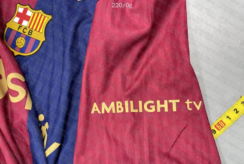 Barcelona Jersey 24/25 with Patches 2