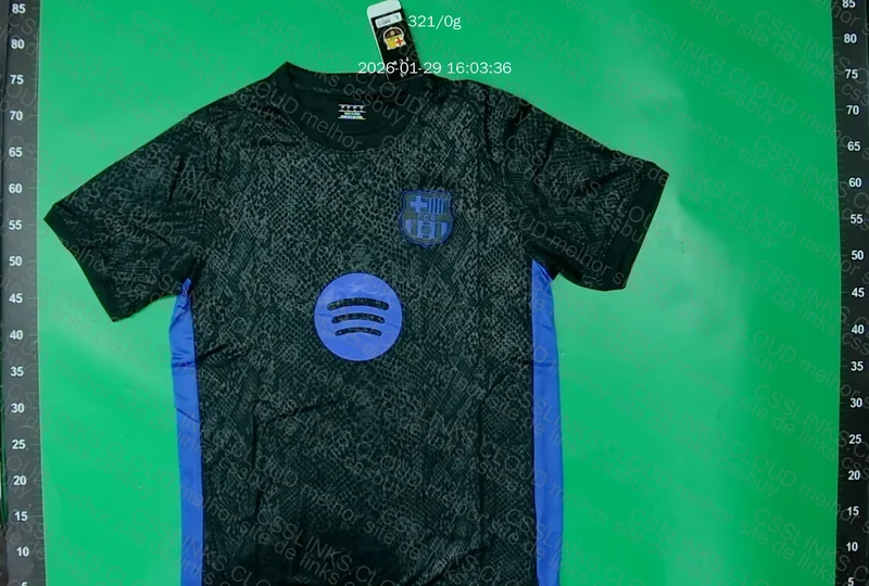 Camisa Barcelona 25-26 Preta